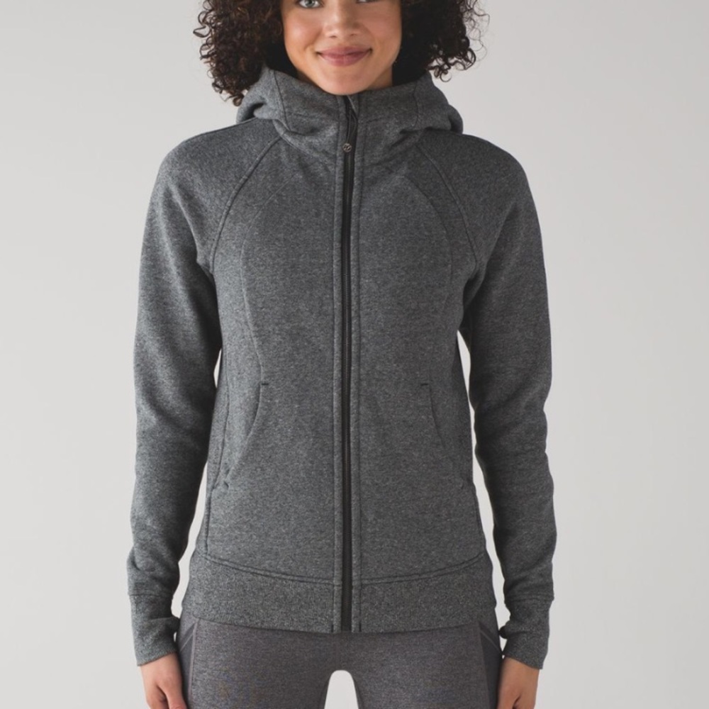 EUC Lululemon Scuba Hoodie Light Cotton Fleece 8